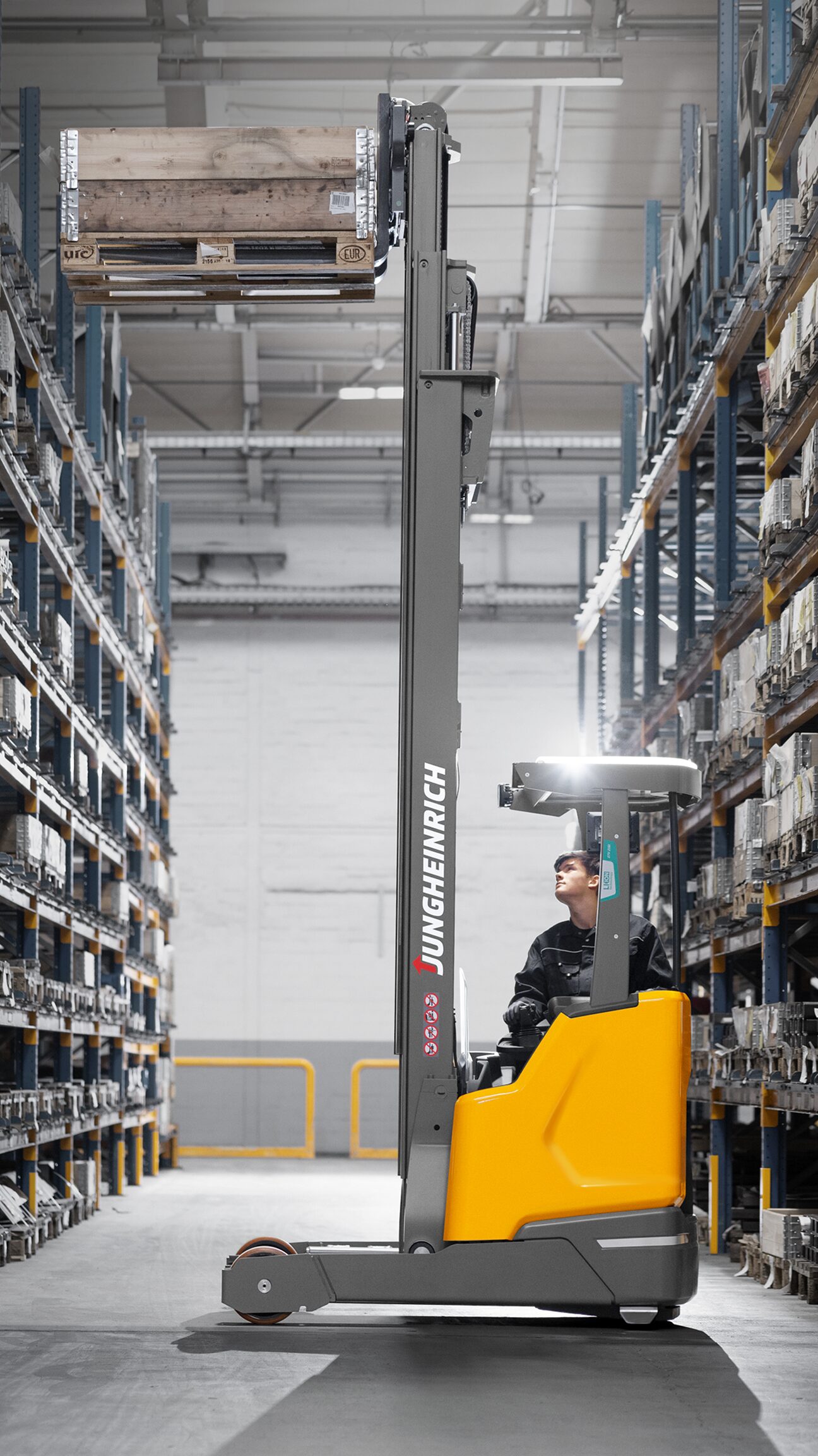 Jungheinrich skjutstativtruck