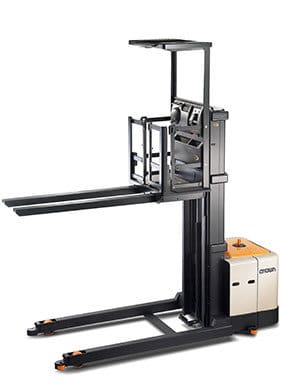 Höglyftande plocktruck