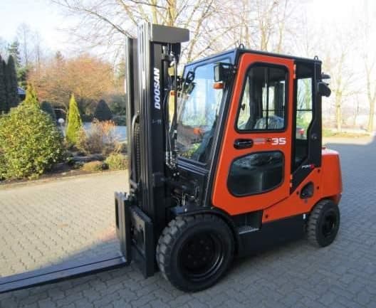 Begagnad dieseltruck 3,5 ton 3500 kg
