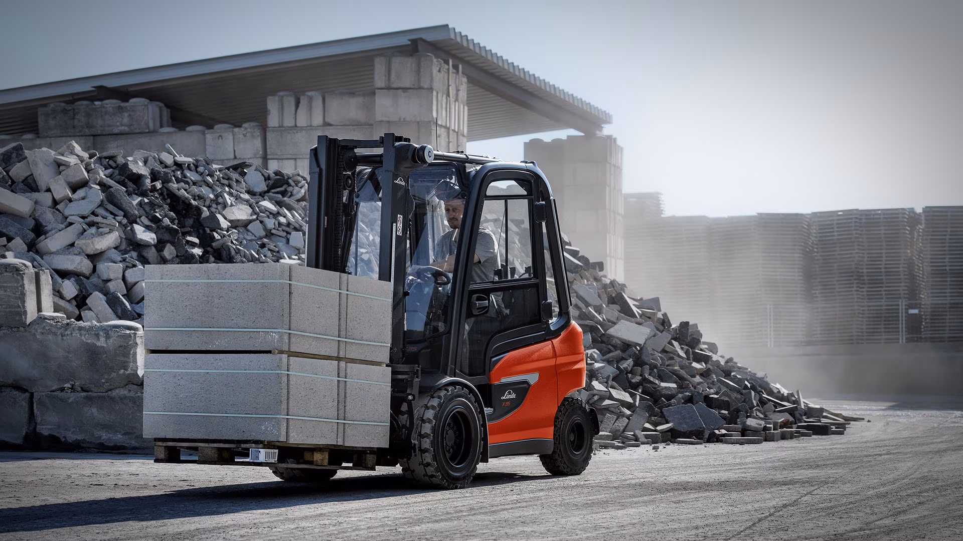 Linde X35 – X50 utsedd till ”Årets produkt 2024” 3 Elektrisk motviktstruck
