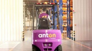 Lila Jungheinrich motviktstruck